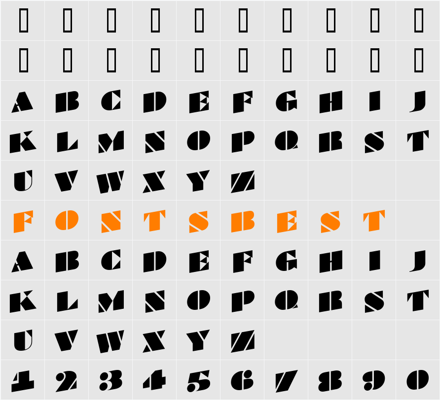 a_BraggaTitulSpUp Character Map