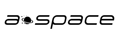 a•space Font Image