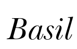 Basil Font Image