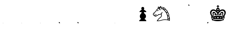 Chess Condal Font Image