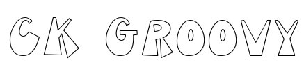 CK Groovy Font Image