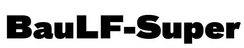 BauLF-Super Font Image