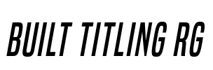 Built Titling Rg