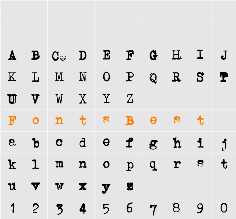 Avojaloin Character Map