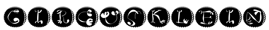 CircusKlein Font Image