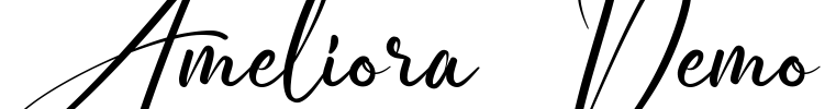 Ameliora Demo Font Image