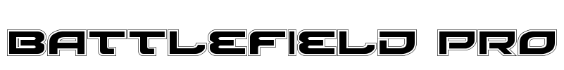 Battlefield Pro Font Image