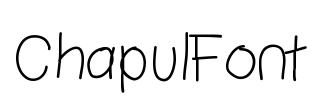 ChapulFont