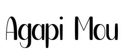 Agapi Mou Font Image