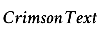 Crimson Text
