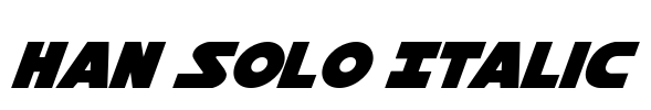 Han Solo Italic