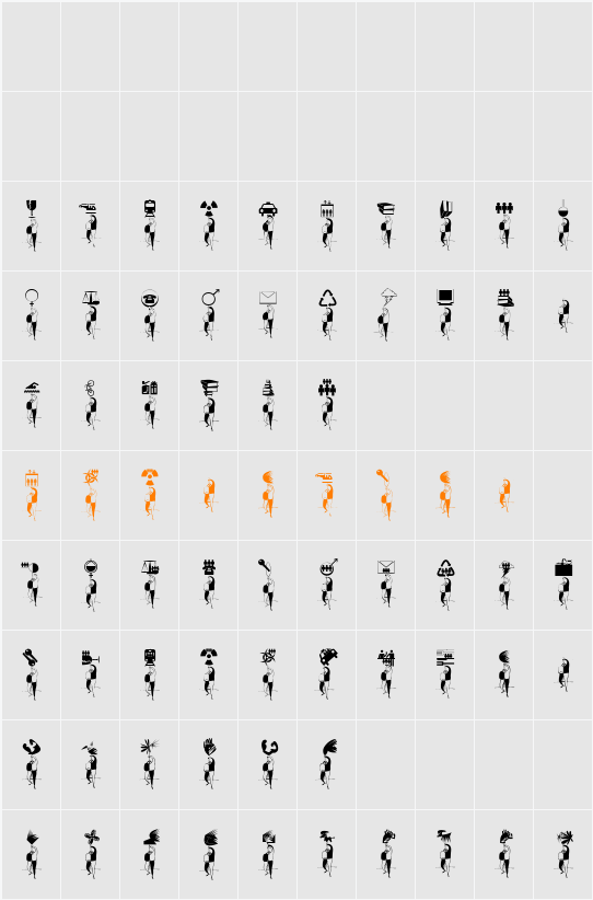 DadaSays Character Map