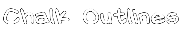 Chalk Outlines