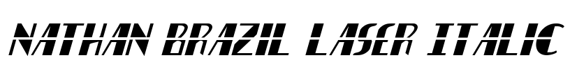 Nathan Brazil Laser Italic
