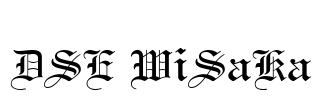 DSE WiSaKa Font Image