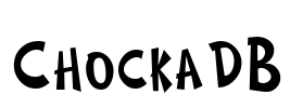 ChockaDB Font Image