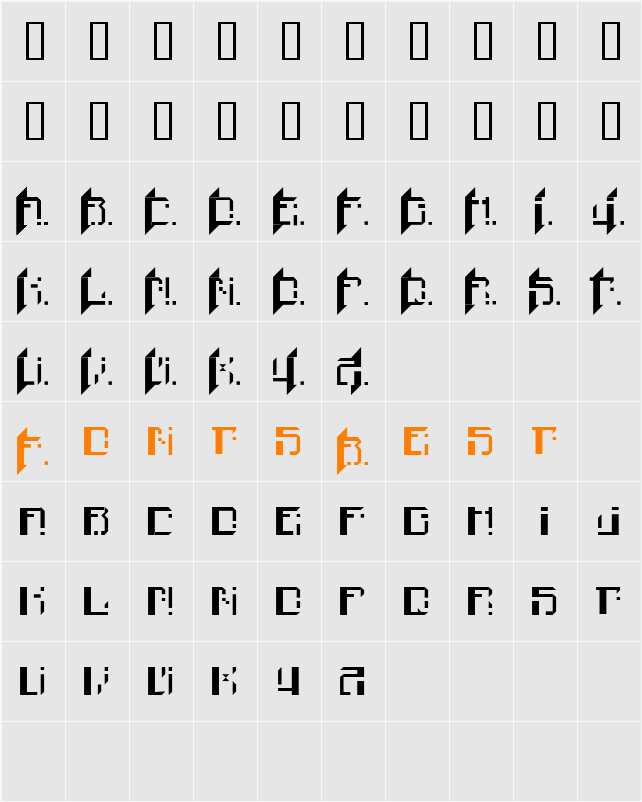JI-Misuse Character Map