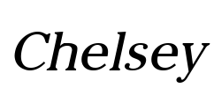 Chelsey Font Image