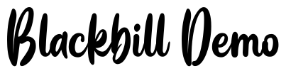 Blackbill Demo