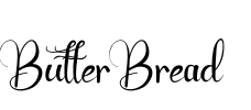 Butter Bread Font Image