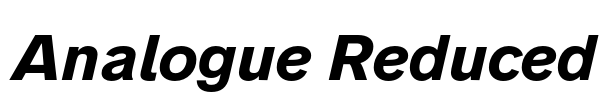 Analogue Reduced