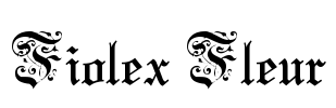 Fiolex Fleur Font Image