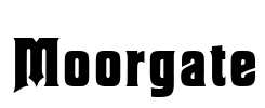 Moorgate Font Image