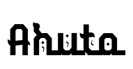 Ahuta Font Image