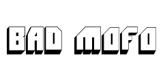 Bad Mofo Font Image