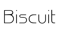 Biscuit Font Image