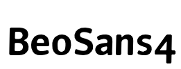 BeoSans4 Font Image