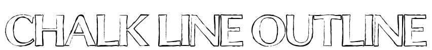 Chalk Line Outline