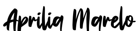 Aprilia Marelo Font Image