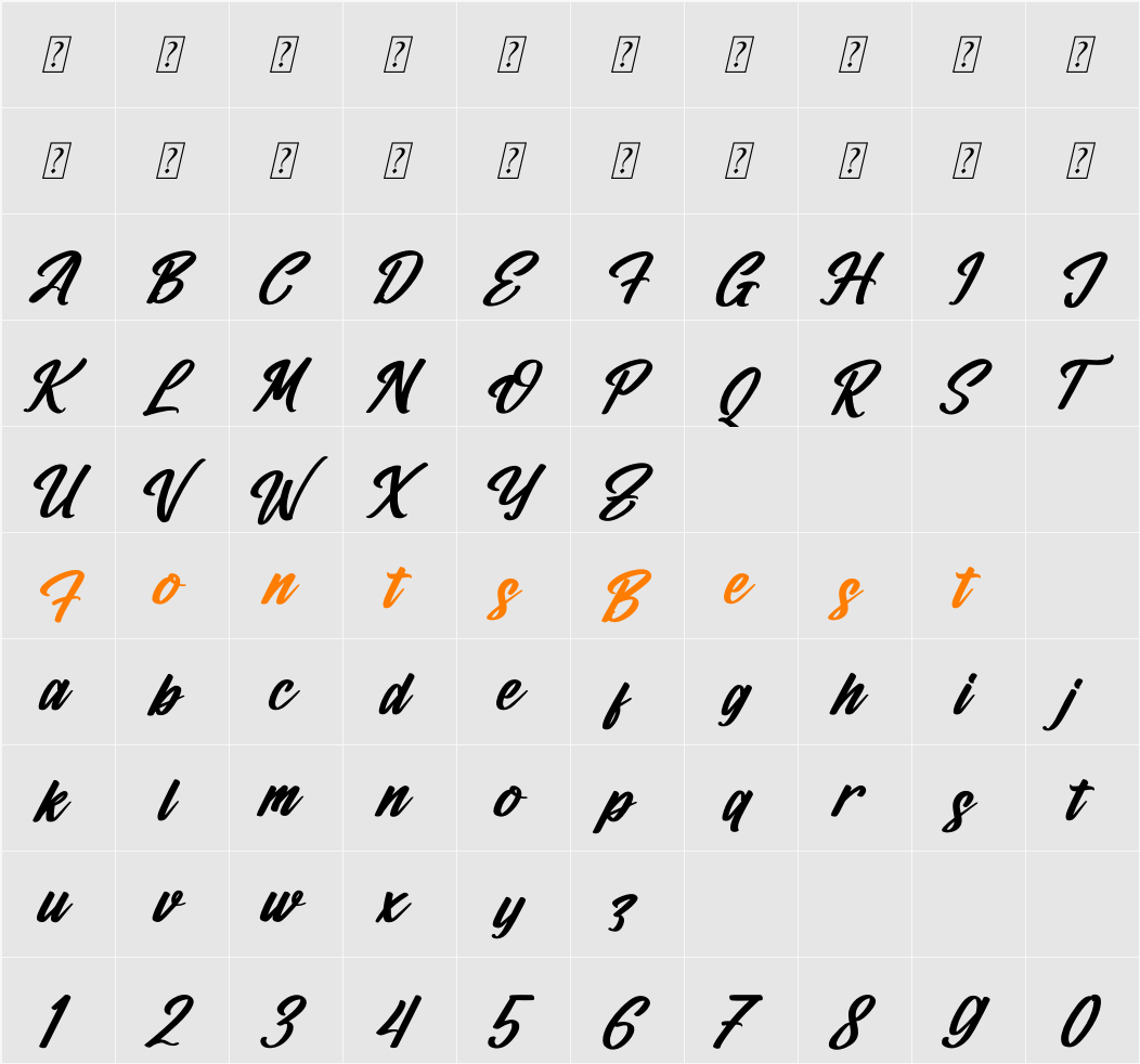 Andylante Jhondyle Character Map