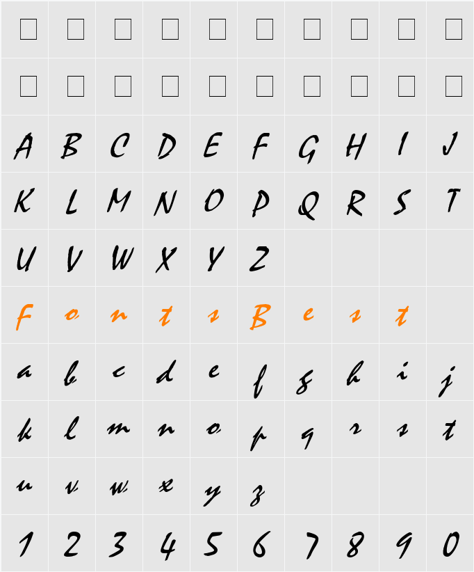 Mystic Character Map