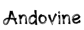Andovine Font Image