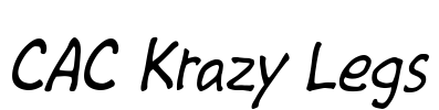 CAC Krazy Legs