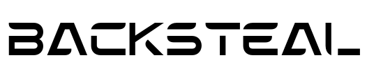 Backsteal Font Image