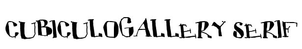 CUBICULOGALLERY SERIF