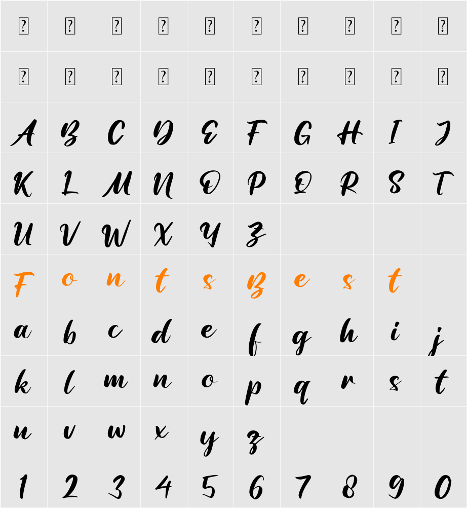 Amattera Million Character Map