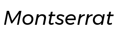 Montserrat Font Image