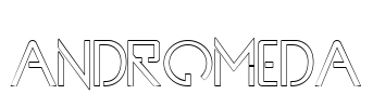 Andromeda Font Image