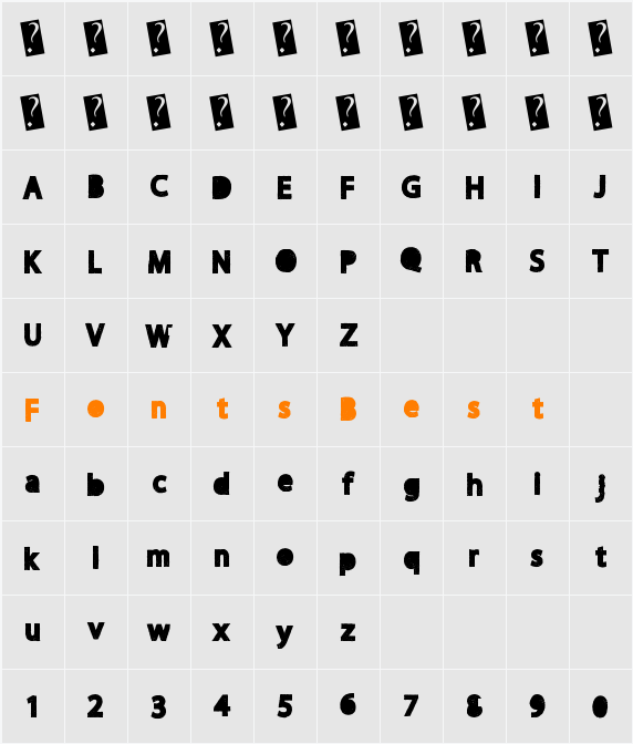 MoreParty Character Map