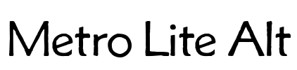 Metro Lite Alt