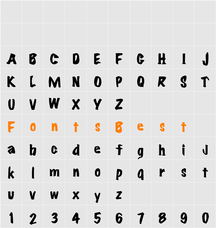 ©Flare Character Map