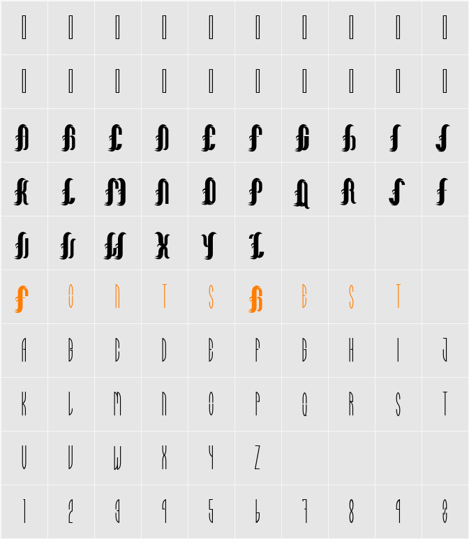 Naomis Citadel Character Map
