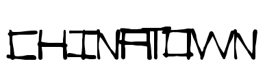 ChinaTown Font Image