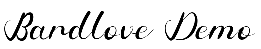 Bardlove Demo