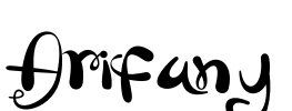 Arifany Font Image