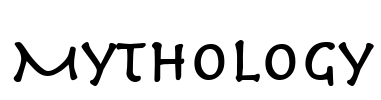 Mythology Font Image